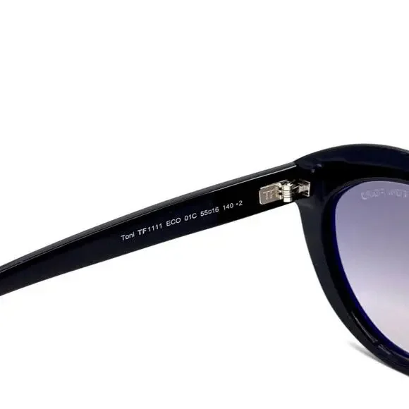 New, TOM FORD Toni Sunglasses TF1111 01C Authentic display picture 3